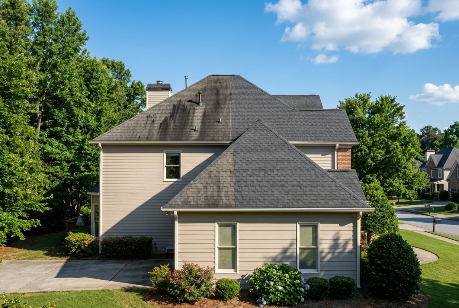 Roof Soft Wash in Halls, TN by Can Do Pressure Washing