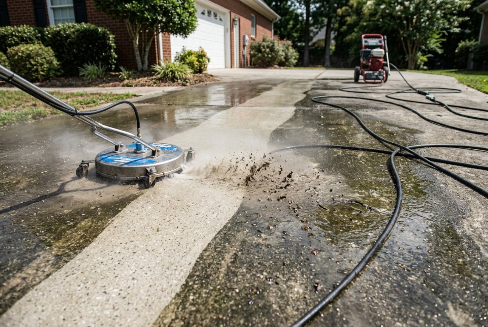 Driveway & Concrete Cleaning by Can Do Pressure Washing